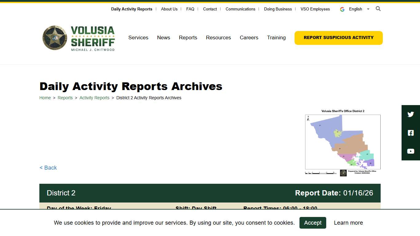 Daily Activity Reports Archives | VSO