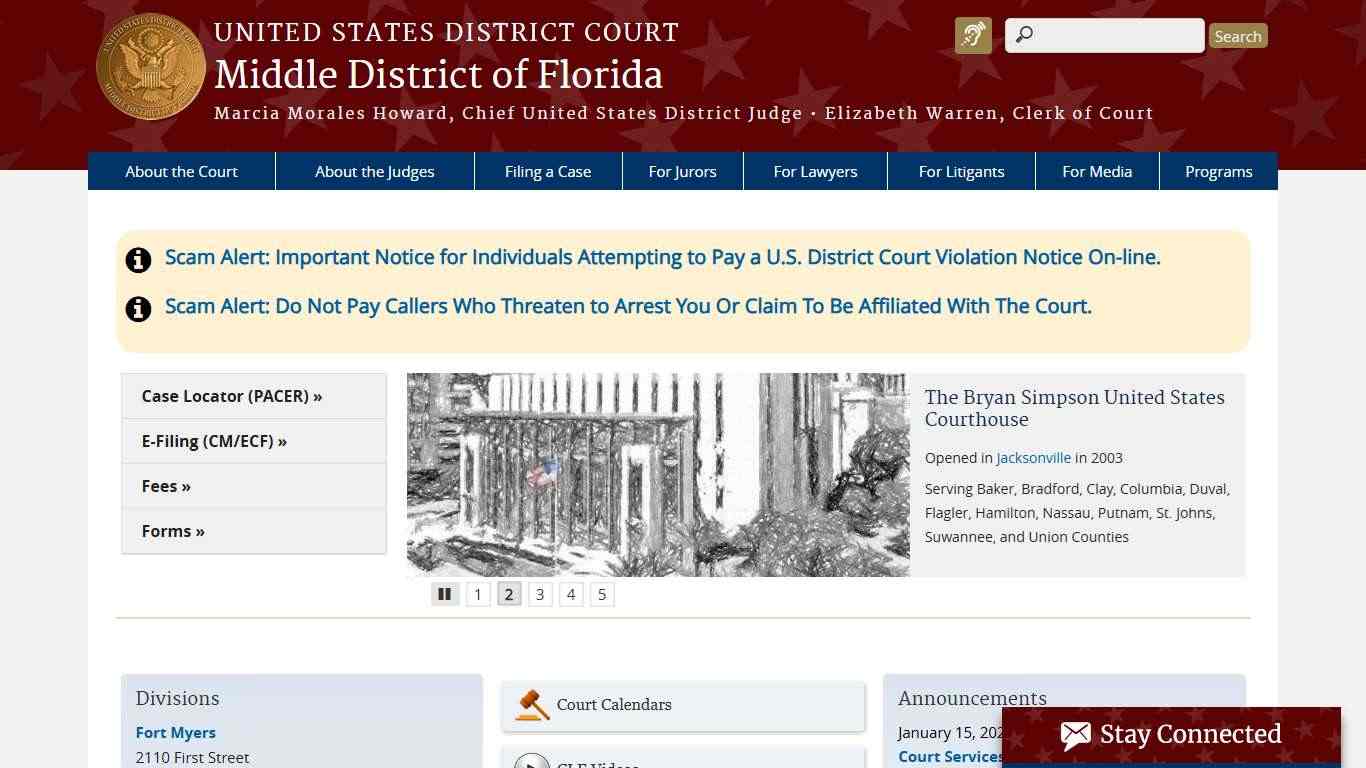 Middle District of Florida | United States District Court